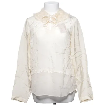 Blouse (Beige) van Comme des Garçons Katoen, Cupro