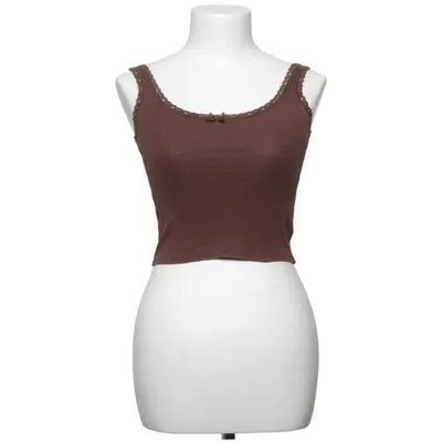 Tanktop (Bruin) van Divided by H&M Katoen, Elastaan, Polyamide, Polyurethaan
