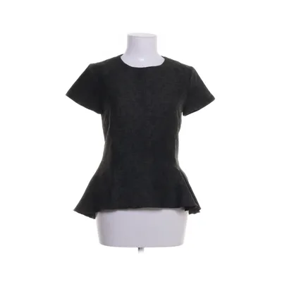 Peplum top (Black, Green) from Karl Lagerfeld Acrylic, Polyester, Wool, Viscose
