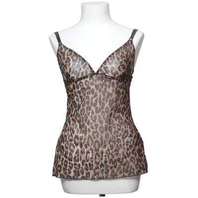 Pyjamastop (Brun, Sort) fra Dolce & Gabbana Underwear Elastan, Polyamid