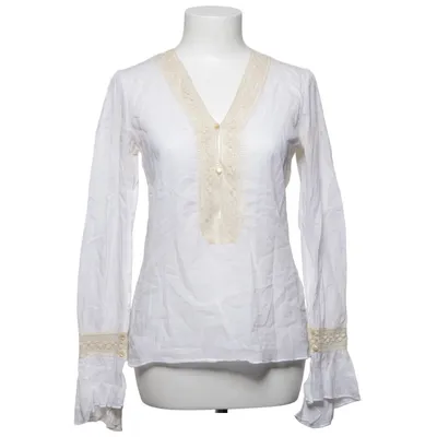 Bluse (Hvid) fra Red Valentino Bomuld, Linned