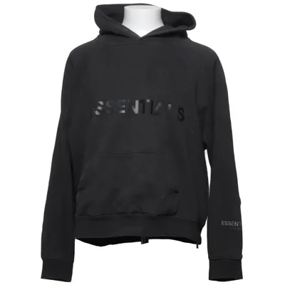 Sweat à capuche (Gris) de Fear of God Essentials Coton, Polyester