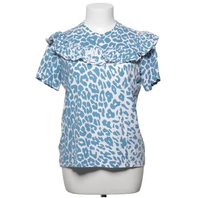 Haut (Bleu, Blanc) de Miu Miu Coton