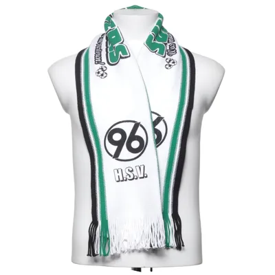 Scarf (White, Green, Black)