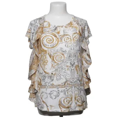 Top (Wit, Goud, Meerkleurig) van Roberto Cavalli Elastaan, Viscose