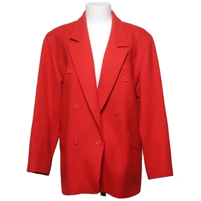 Blazer (Red) from Kenzo Acetate, Cashmere, Cotton, Wool