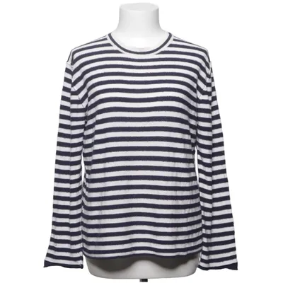 Sweater (Blue, White) from The Row Cashmere, Cotton, Polyamide, Silk