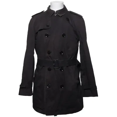 Trenchcoat (Zwart) van Burberry Brit Katoen, Polyester