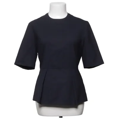 Peplumbluse (Sort) fra 3.1 Phillip Lim Elastan, Silke, Uld