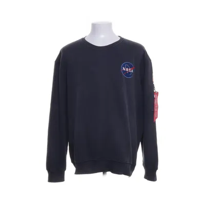Sweatshirt (Blue) from Alpha Industries Cotton, Polyester