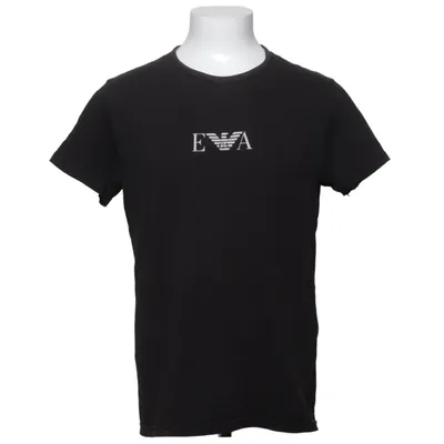 T-shirt (Schwarz) von Emporio Armani Underwear Baumwolle, Elasthan