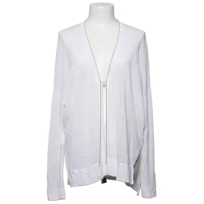 Cardigan (Wit) van Brunello Cucinelli Linnen, Polyamide