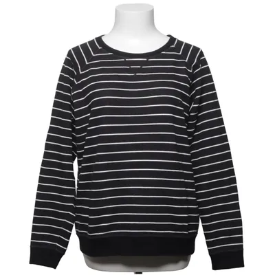 Sweatshirt (Zwart, Wit) van Saint Laurent Katoen, Polyester, Viscose