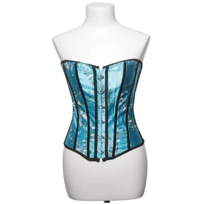 Korset (Blauw, Meerkleurig) van Wink Lingerie Elastaan, Polyester