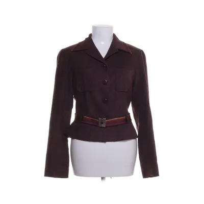 Blazer (Brown, Multicolored) from Kenzo Jungle Elastane, Polyester, Viscose
