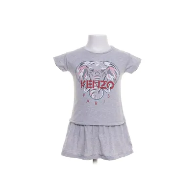 Klänning (Grå) från Kenzo Kids Bomull