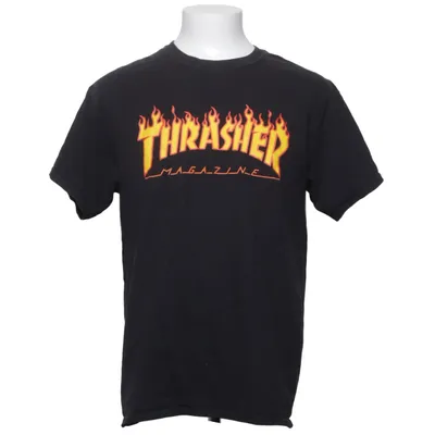 T-shirt (Black) from Thrasher Cotton