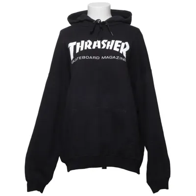 Capuchon sweater (Zwart) van Thrasher Katoen, Polyester