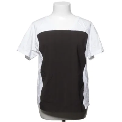 T-shirt (Wit, Zwart) van Maison Margiela Katoen, Elastaan, Polyester, Wol