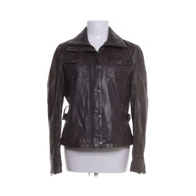 Läderjacka (Brun) från Gipsy Polyester, Skinn