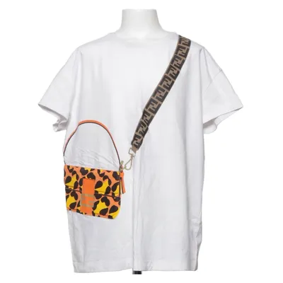 T-shirt (Orange, Gul, Svart) från Fendi Kids Bomull