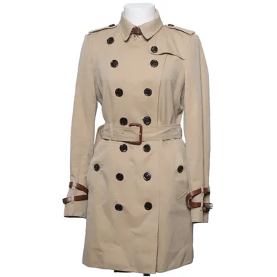 Trench coat (Beige) from Burberry Cotton, Viscose