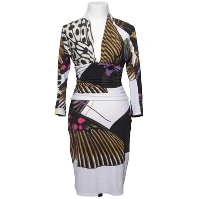 Jurk (Wit, Meerkleurig) van Roberto Cavalli