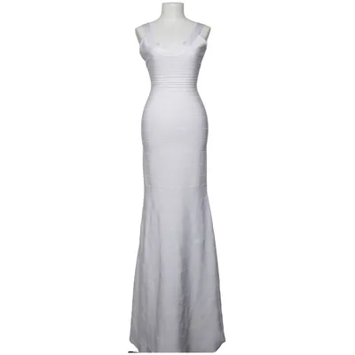 Maxikleid (Ellen Bandage Gown) von Herve Leger Elasthan, Nylon, Viskose
