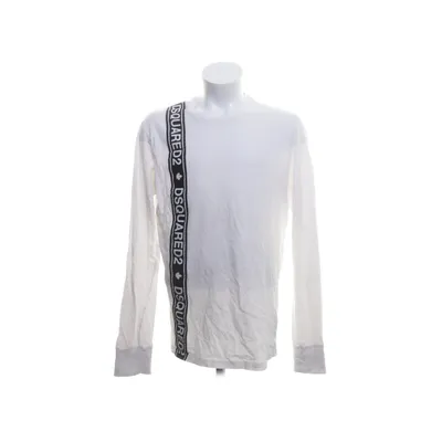 Lange mouwen shirt (Wit) van Dsquared2 Katoen, Polyester