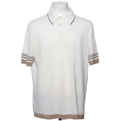 Poloshirt (Beige, Braun) von Hermès Baumwolle