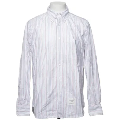 Chemise (Blanc, Multicolore) de Thom Browne Coton