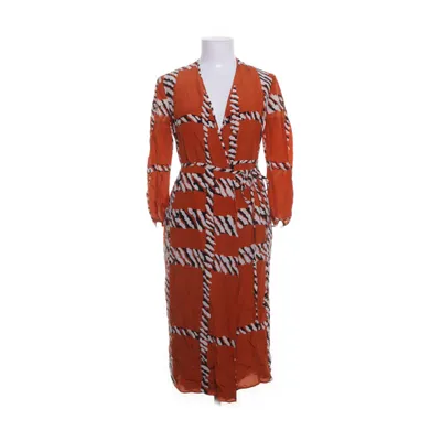 Wrap dress (Orange, Multicolored) from Burberry