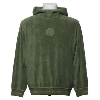 Capuchon sweater (Groen) van Stone Island Katoen