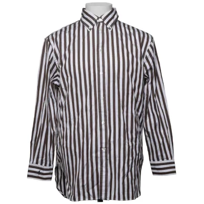 Chemise (Marron, Blanc) de Ralph Lauren Coton