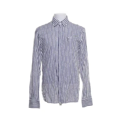Shirt (White, Blue) from Versace Sport Cotton