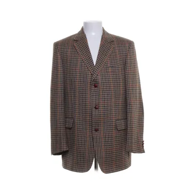 Blazer (Beige, Multicolored) from Burberry Wool