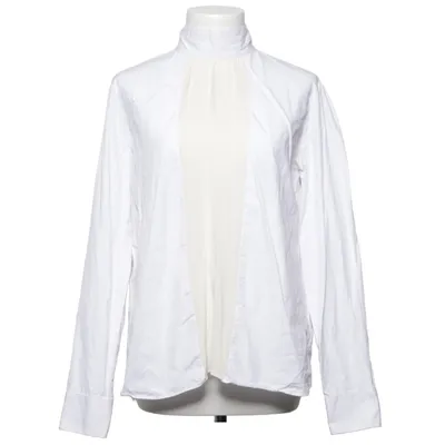 Blouse (White) from Valentino Cotton, Silk