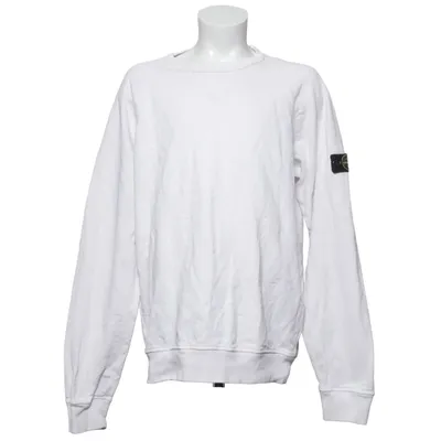 Sweatshirt (Hvid) fra Stone Island Junior Bomuld