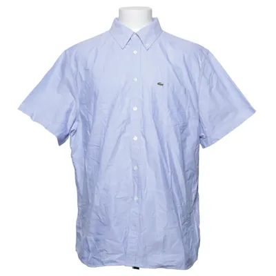 Chemise à manches courtes (Bleu) de Lacoste Coton