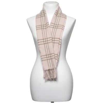 Scarf (Pink, Beige) from Burberry Cashmere, Merino wool