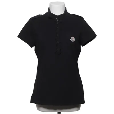 Poloshirt (Schwarz) von Moncler Baumwolle, Elasthan