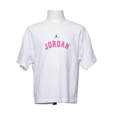 T-shirt (Blanc) de Nike Air Jordan Coton, Polyester