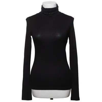 Pul à col roulé (Noir) de Versace Jeans Élasthane, Viscose
