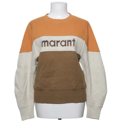 Sweatshirt (Brun, Grå) fra Isabel Marant Étoile Bomuld, Elastan, Polyamid, Polyester, Viscose, Uld