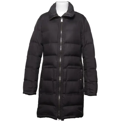 Dunfrakke (Sort) fra Burberry Brit Dun, Fjer, Rævepels, Polyamid, Polyester
