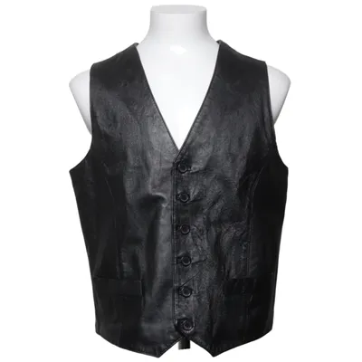 Leather vest (Black) from American Company Leather