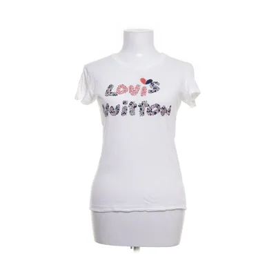 T-shirt (Wit) van Louis Vuitton Katoen, Modal