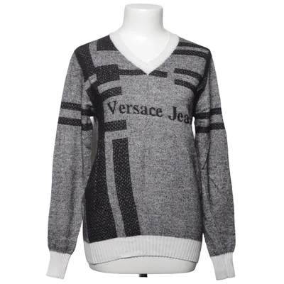 Trui (Grijs, Zwart, Wit) van Versace Jeans Acryl, Angora, Polybutyleen, Viscose, Wol