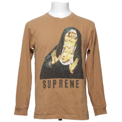 Langærmet t-shirt (Brun, Flerfarvet) fra Supreme Bomuld