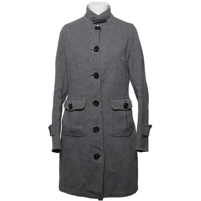 Frakke (Grå) fra Burberry Akryl, Polyamid, Polyester, Uld